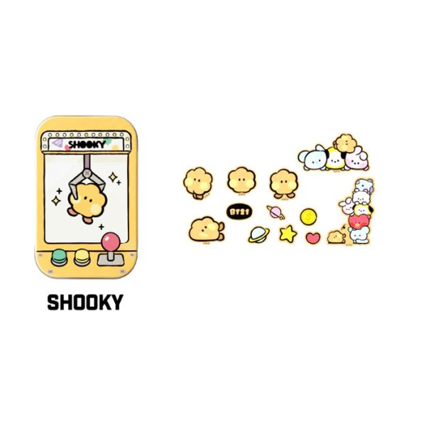 BT21 [ MININI ] TIN CASE STICKER SET Online now - Image 4