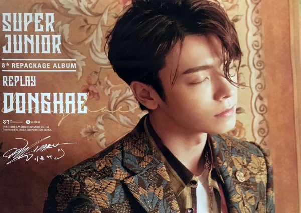 슈퍼주니어 | SUPER JUNIOR | 8TH ALBUM REPACKAGE [ REPLAY ] | (DONGHAE VER.) POSTER ONLY For Discount