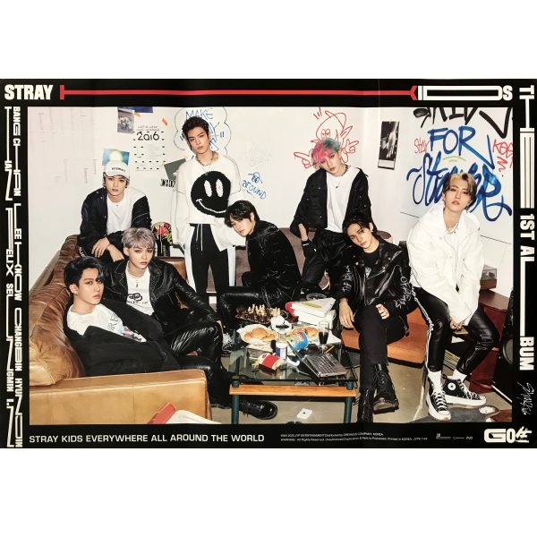 STRAY KIDS | 1ST ALBUM [ GO生 GO LIVE ] | (A VER.) POSTER ONLY For Cheap