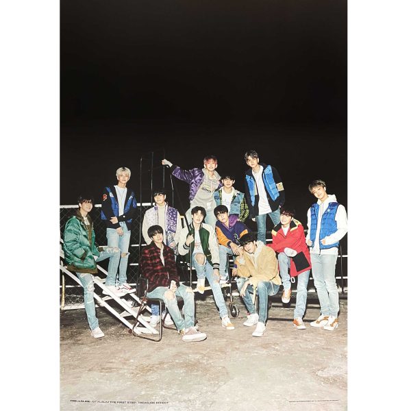 트레져 | TREASURE | 1ST ALBUM [ THE FIRST STEP: TREASURE EFFECT ] | (DOUBLE-SIDED) POSTER ONLY Cheap