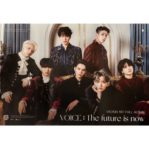 빅톤 | VICTON | 1ST ALBUM [ VOICE: THE FUTURE IS NOW ] | (C VER.) POSTER ONLY Online Hot Sale