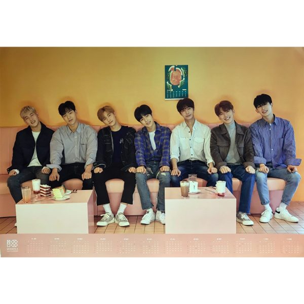 몬스타엑스 | MONSTA X | 2018 CALENDAR | POSTER ONLY For Discount - Image 2