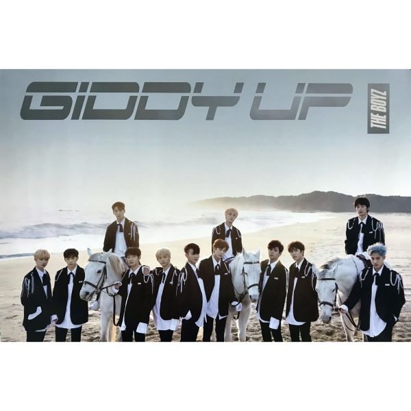 더보이즈 | THE BOYZ | 2ND MINI ALBUM [ THE START ] | (GIDDY UP VER.) POSTER ONLY Cheap
