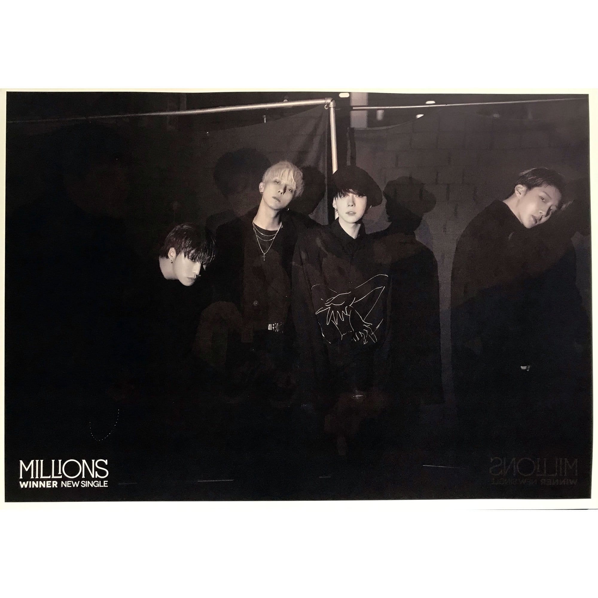 위너 | WINNER | 3RD SINGLE ALBUM [ MILLIONS ] | (DOUBLE-SIDED) POSTER ONLY Online